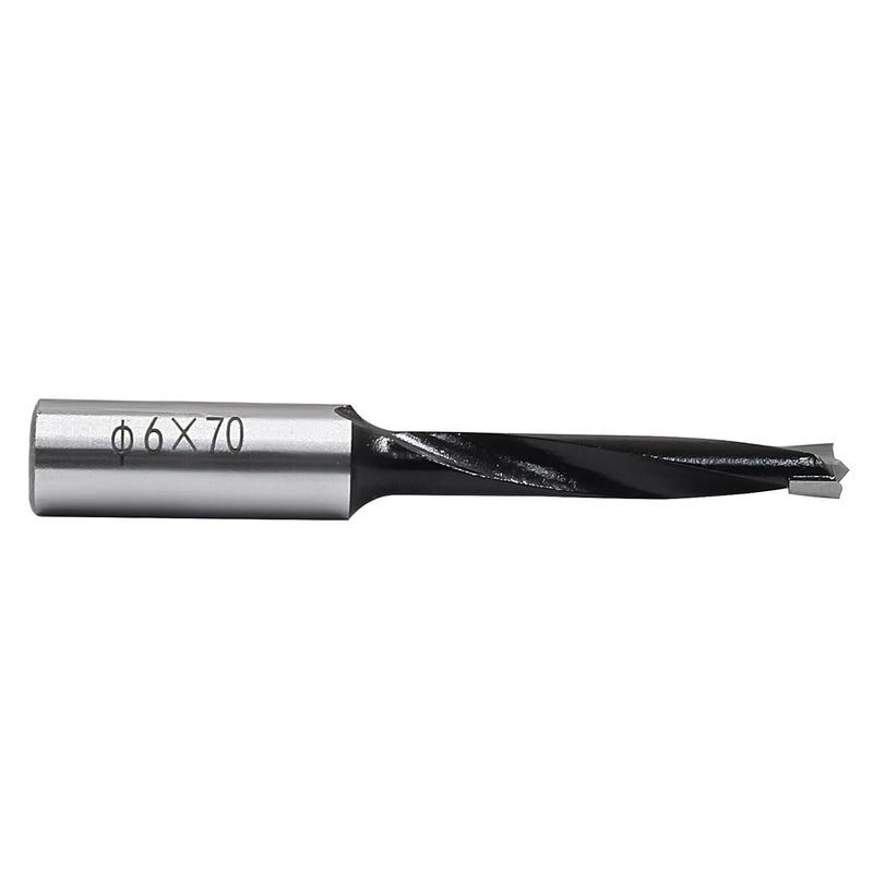 BokWin 1 Pcs Carbide Forstner Drill Bit 1/4 Inch Carbide Tipped Forstner Bit 6mm Wood Drilling Hole Saw Set for Wood Plastic Plywood - Image 1